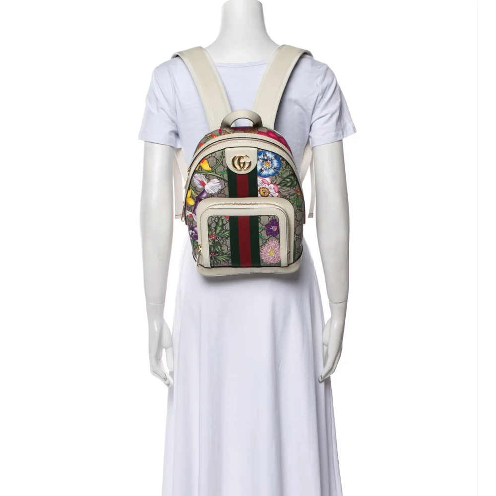 Gucci GG Flora Ophidia Backpack